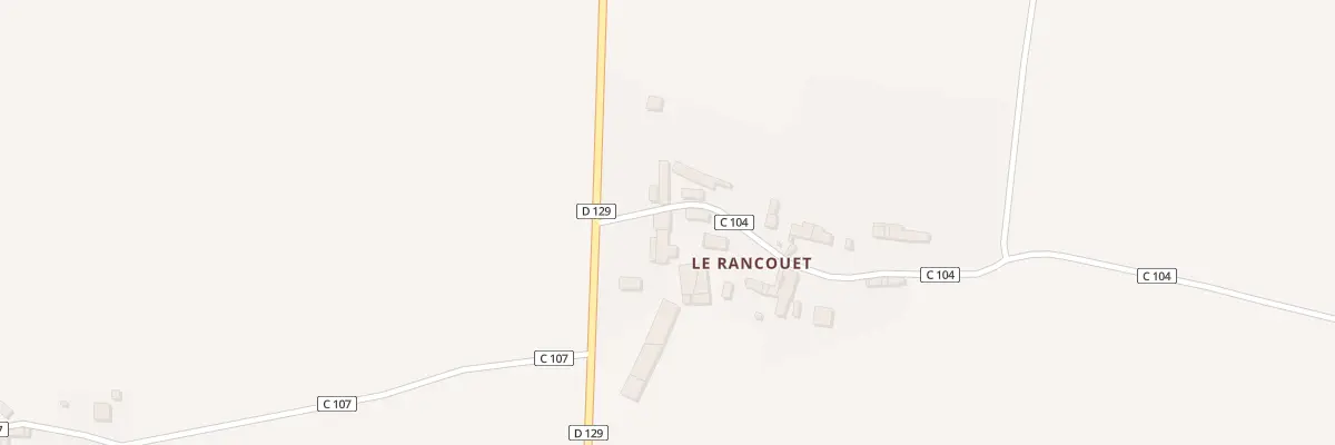 Plan du 2 Le Raucouet à Conquereuil