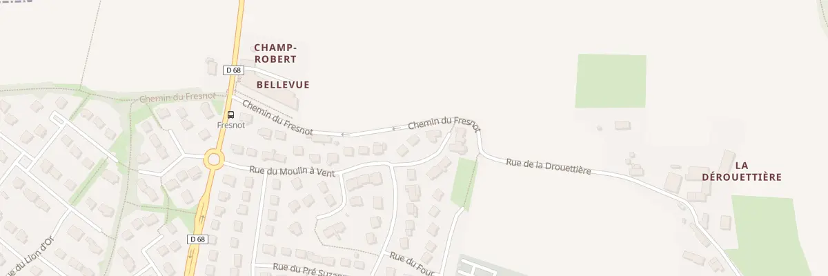 Plan du 23 Rue du Moulin à Vent à Vezin-le-Coquet