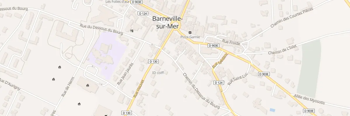 Plan du 18 Rue du Dessous le Bourg à Barneville-Carteret