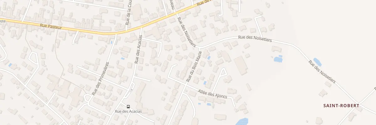 Plan du 4 Rue du bois marie à Coëx