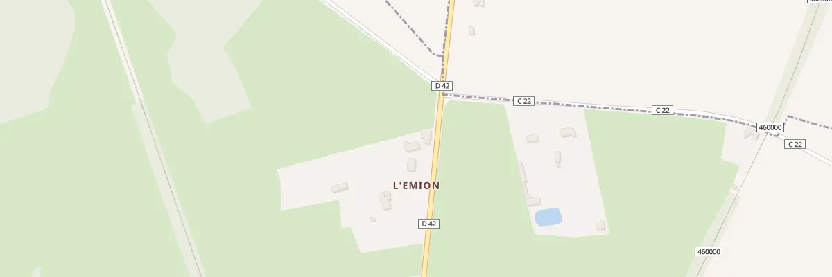 Plan du 1994 L’Emion à Blain