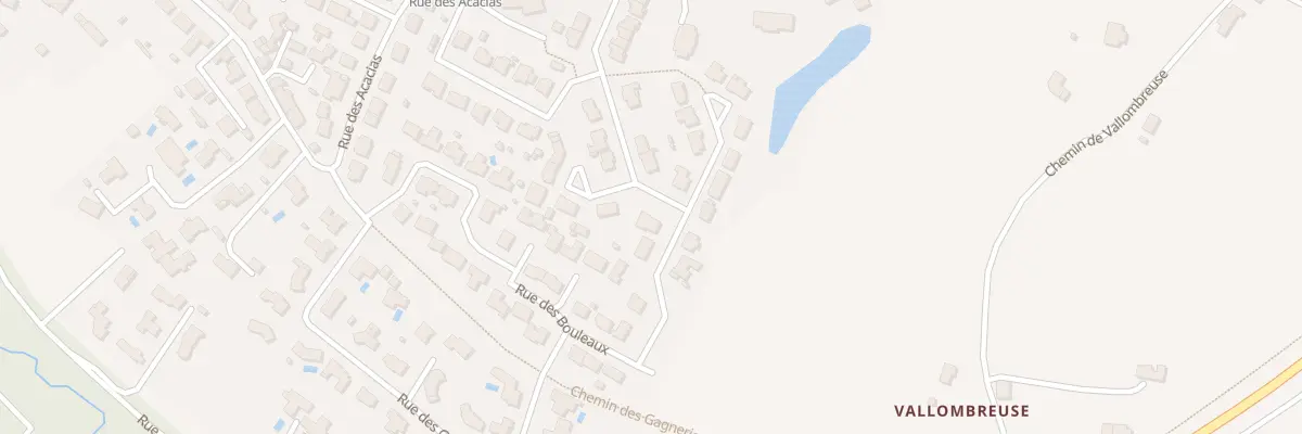 Plan du 30 Rue du bois marie à Coëx