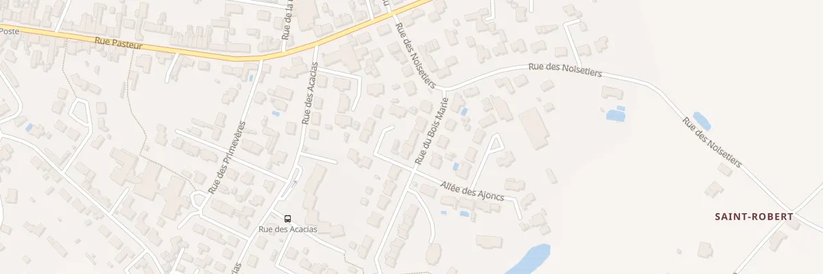 Plan du 6 Rue du bois marie à Coëx