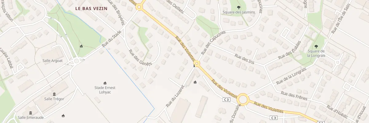 Plan du 16 Rue des Violettes à Vezin-le-Coquet