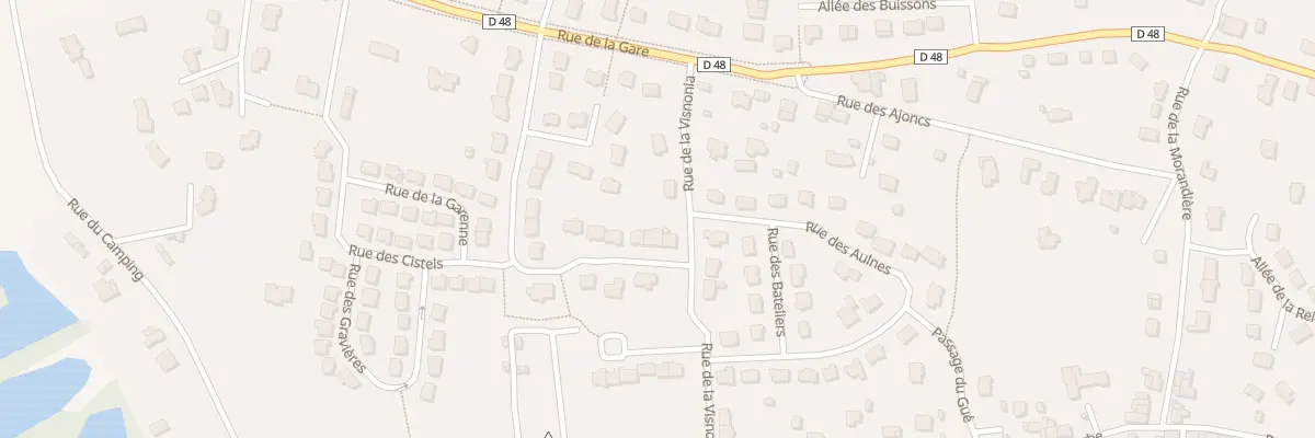 Plan du 3 Rue des Cistels à Bourg-des-Comptes
