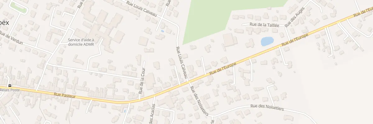 Plan du 21 Rue de l’europe à Coëx