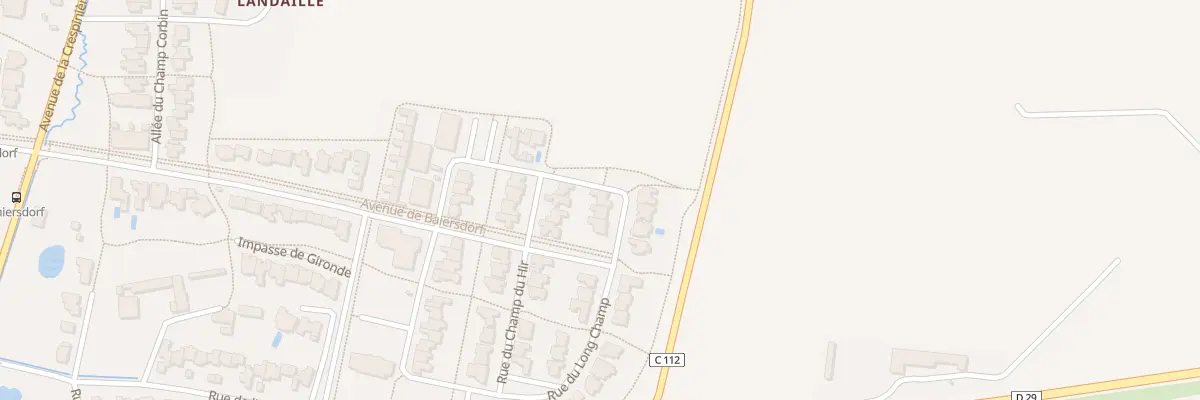 Plan du 10 Rue du Champ Morin à Pacé