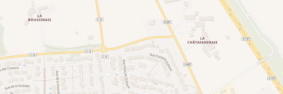 Plan du 25 Rue Francois Guihard à La Mézière