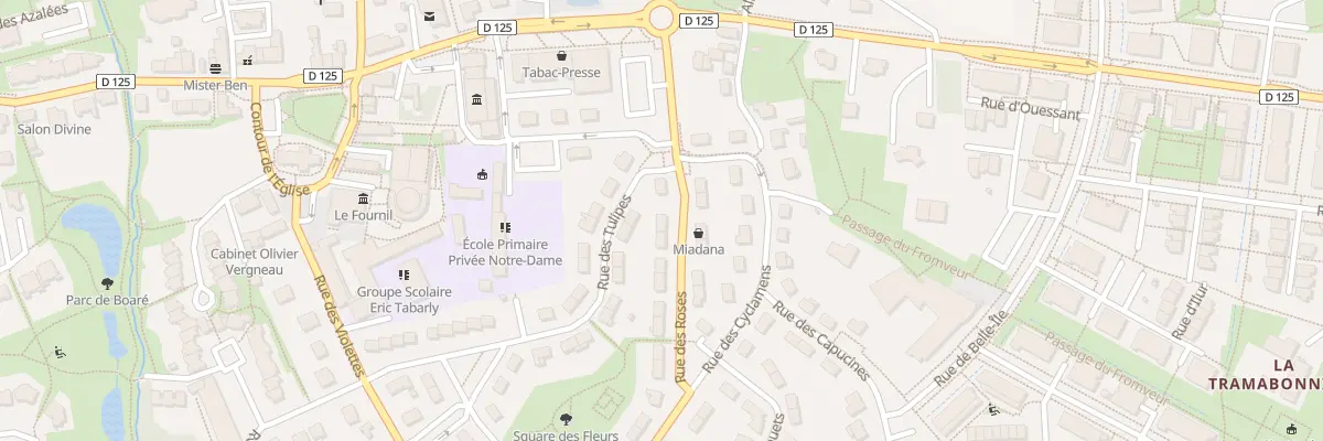 Plan du 4 Rue des Roses à Vezin-le-Coquet