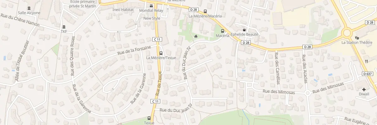Plan du 1 Imp Pheline Maussifrotte à La Mézière