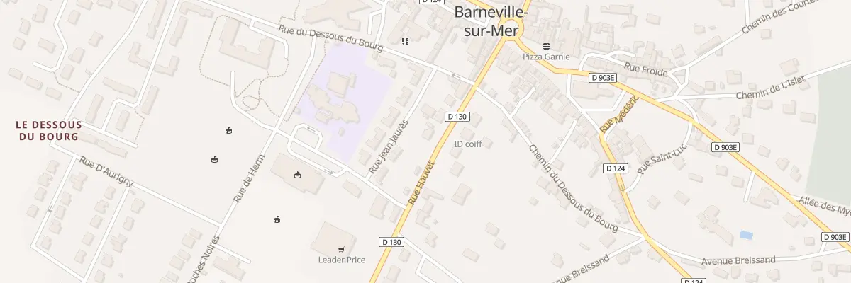 Plan du 16 Rue Hauvet à Barneville-Carteret
