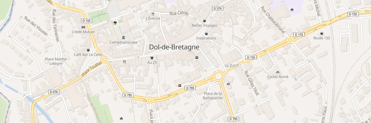 Plan du 9 Grande Rue des Stuarts à Dol-de-Bretagne