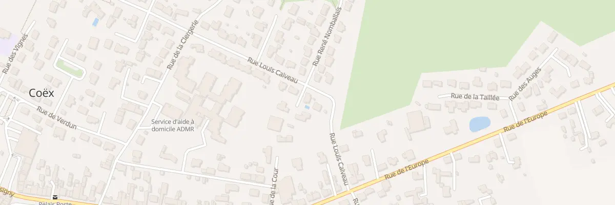 Plan du 26 Rue louis caiveau à Coëx