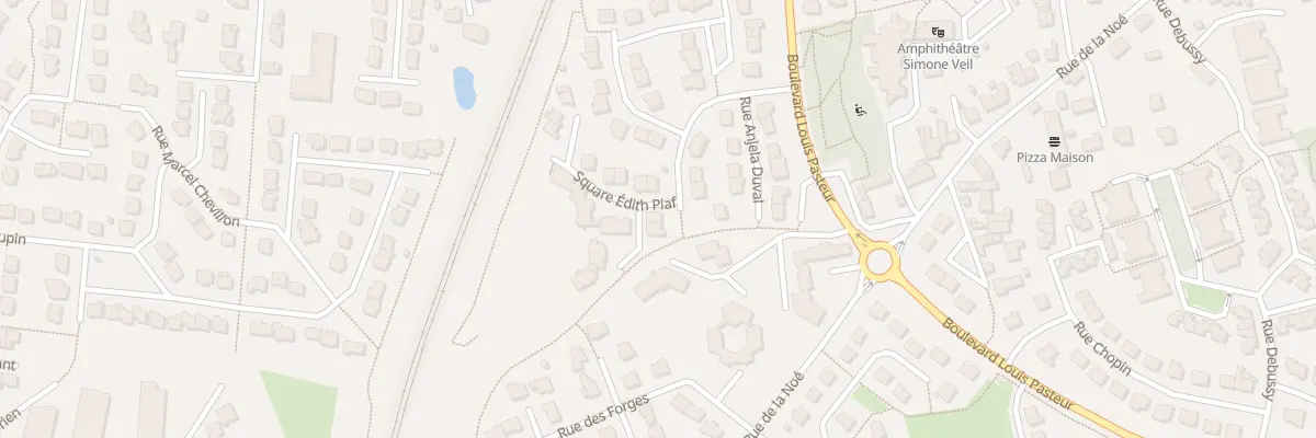 Plan du 2 Rue Jacques Brel à Bruz