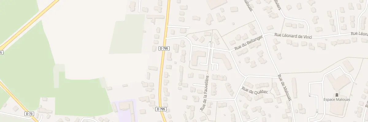 Plan du 5 All Robert Surcouf à Combourg