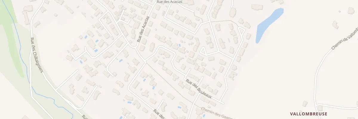 Plan du 13 Rue des bouleaux à Coëx