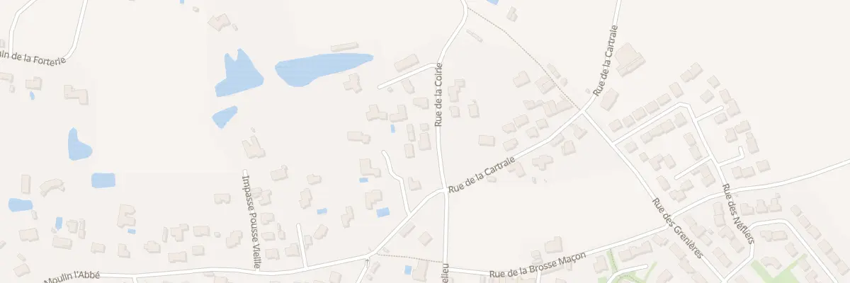 Plan du 1B Rue de la Coirie à Vairé
