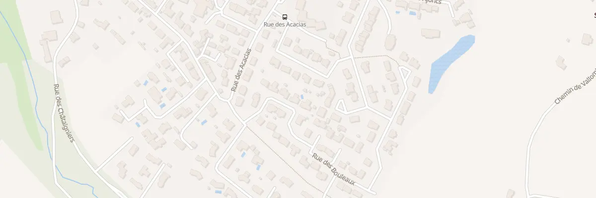 Plan du 9 Rue des bouleaux à Coëx