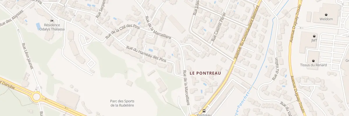 Plan du 81 Rue du Hameau des Pins aux Sables-d’Olonne