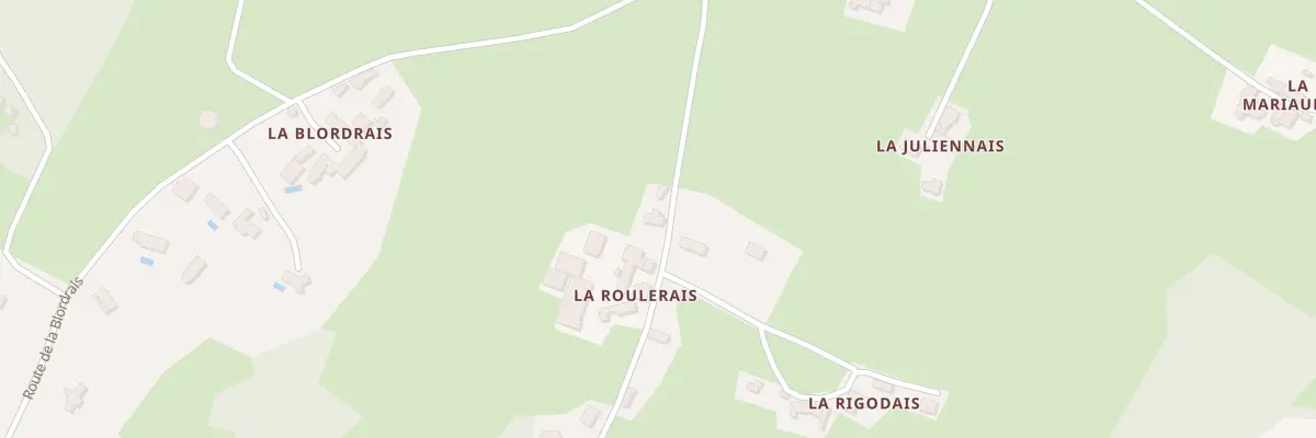 Plan du 6035 La Roulerais à Saint-Étienne-de-Montluc
