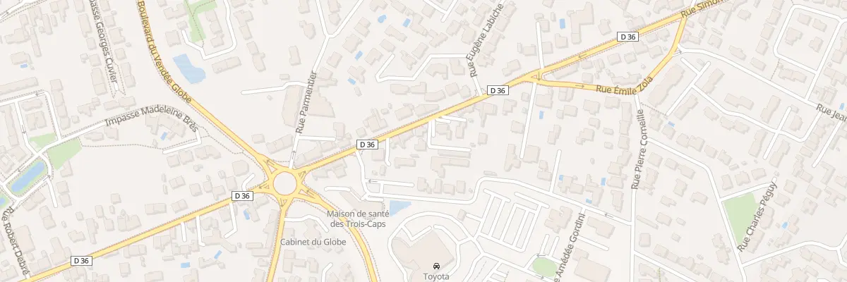Plan du 103 Rue Simone Veil aux Sables-d’Olonne