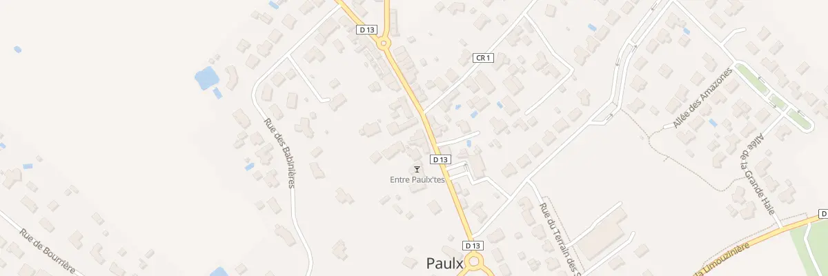 Plan du 11 Rue de l’Ebergement à Paulx
