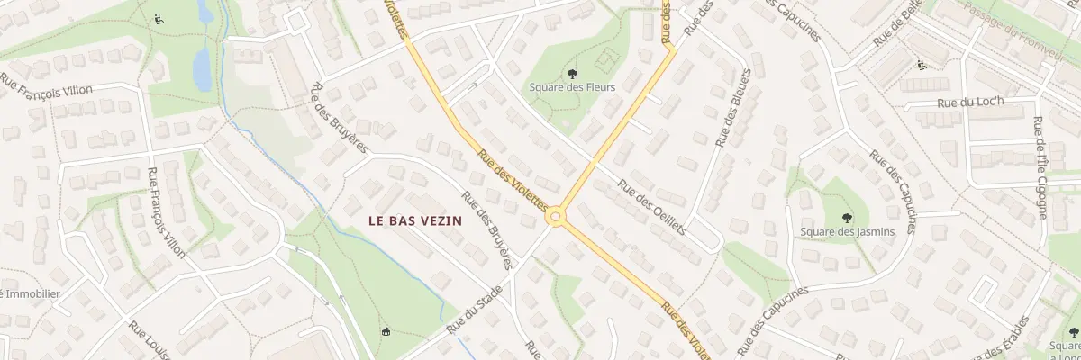 Plan du 17 Rue des Violettes à Vezin-le-Coquet
