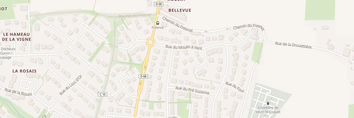 Plan du 16 Rue du Verger à Vezin-le-Coquet