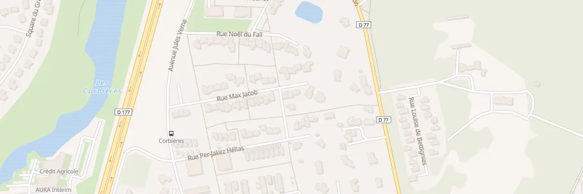 Plan du 3 Rue Max Jacob à Bruz