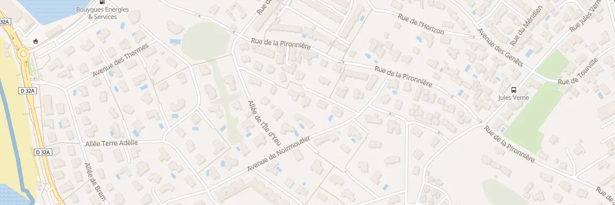 Plan du 3 All Alain Bombard aux Sables-d’Olonne