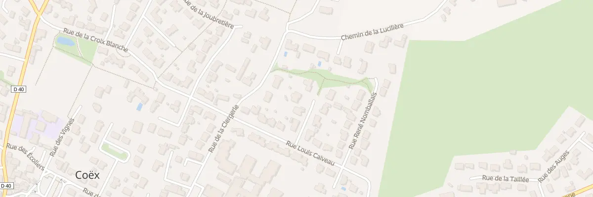 Plan du 5 Rue robert pasquie à Coëx