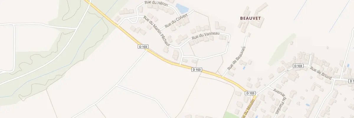 Plan du 1 Rue du Martin Pêcheur à Port-Saint-Père