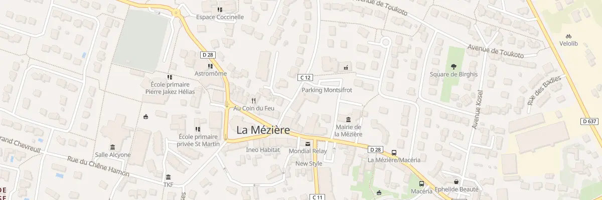 Plan du 4B Rue de Montsifrot à La Mézière