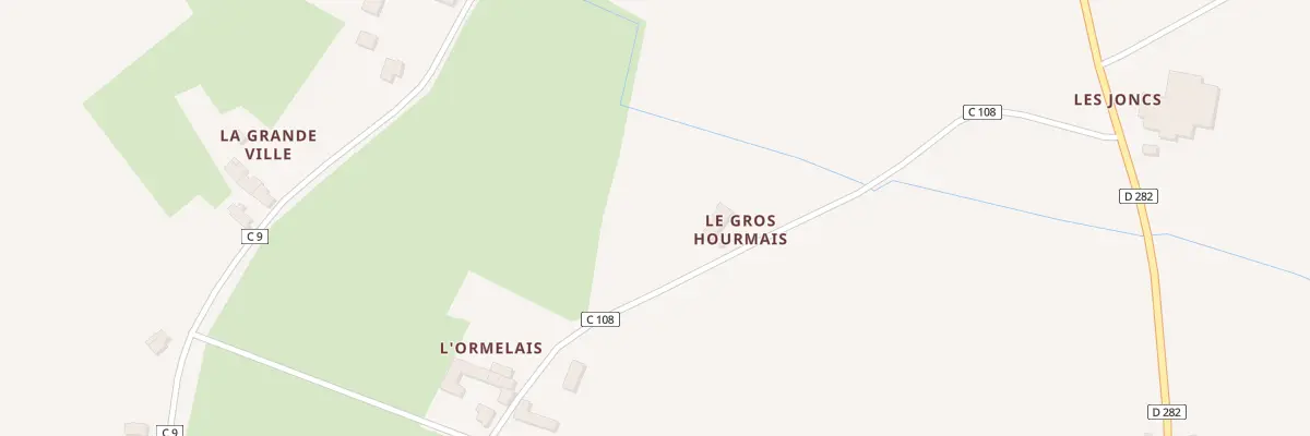 Plan du 1 Le Gros Hourmais à Mont-Dol