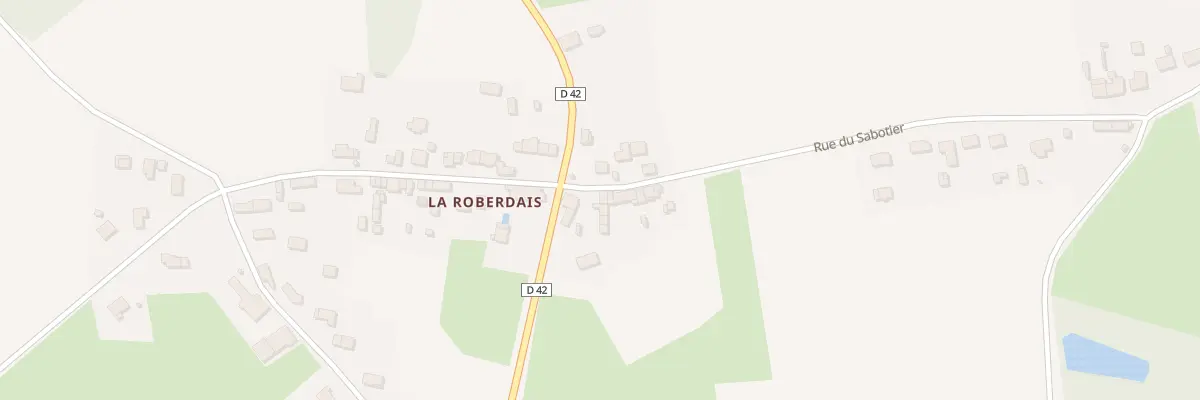 Plan du 14 Le Bezerol au Gâvre