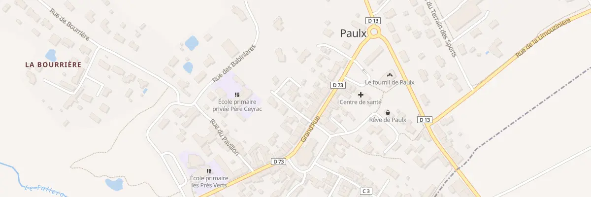 Plan du 4B Rue du Trait d’Union à Paulx