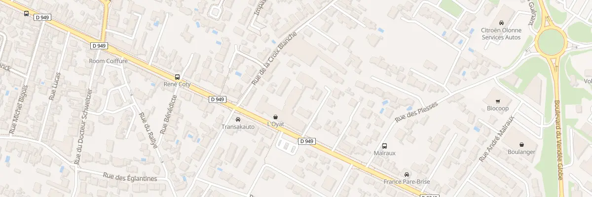 Plan du 53 Av René Coty aux Sables-d’Olonne