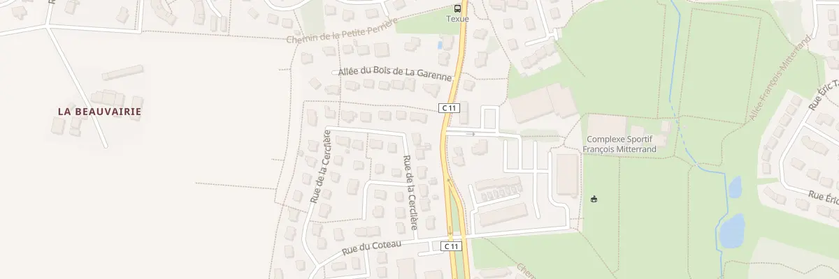 Plan du 12 Rue de la Cerclière à La Mézière