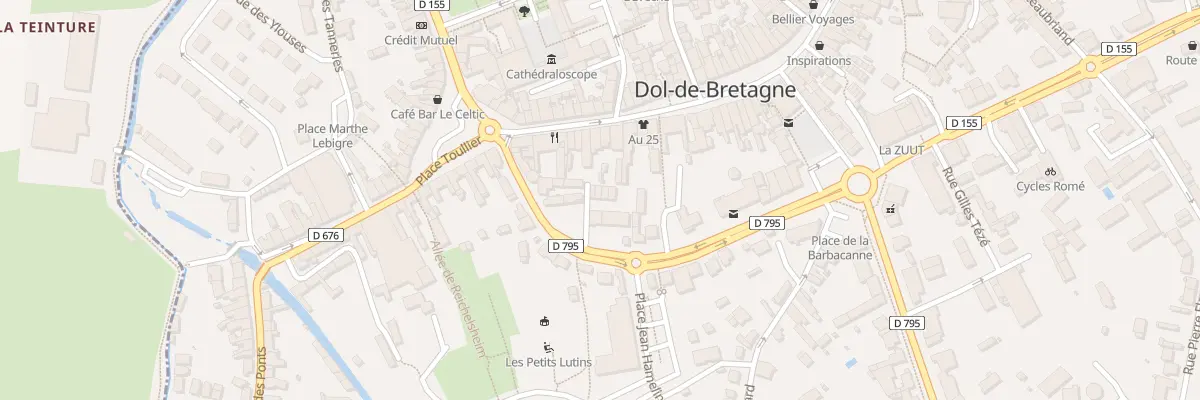 Plan du 5E Bd Deminiac à Dol-de-Bretagne