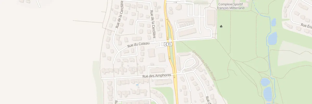 Plan du 3 Res du Coteau à La Mézière