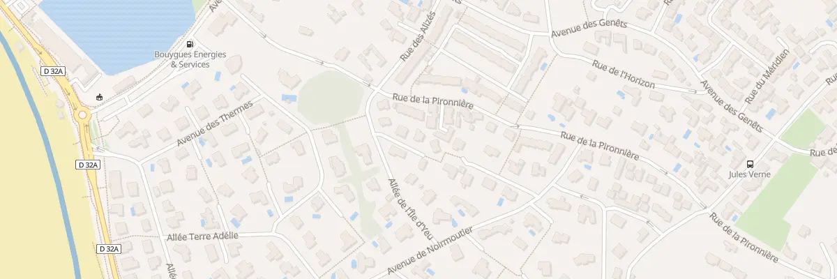 Plan du 3 All de la Carène aux Sables-d’Olonne