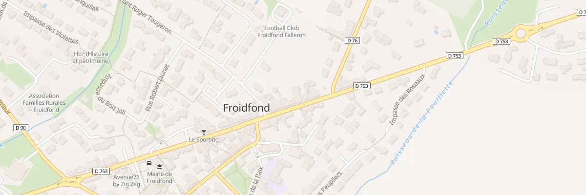 Plan du 22A Rue de l’océan à Froidfond