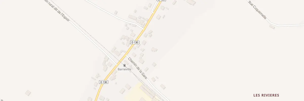 Plan du 5 Che de la Gare à Barneville-Carteret
