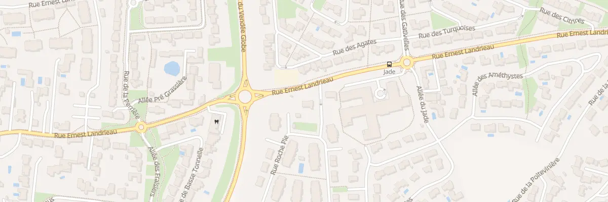 Plan du 94 Rue Ernest Landrieau aux Sables-d’Olonne