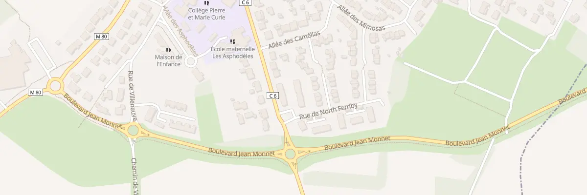 Plan du 2B Rue de North Ferriby au Pellerin