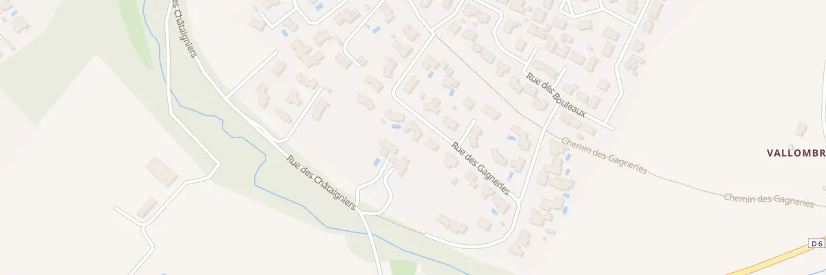 Plan du 14 Rue des gagneries à Coëx