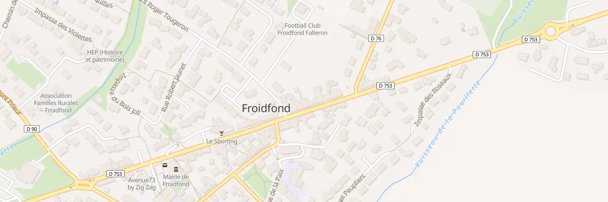 Plan du 24 Rue de l’océan à Froidfond