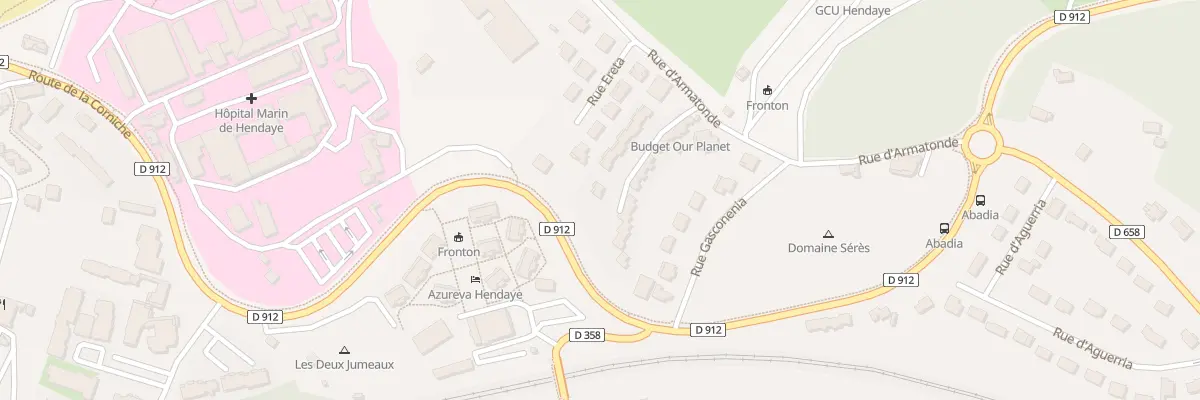 Plan du 17 Rue d’Armatonde à Hendaye