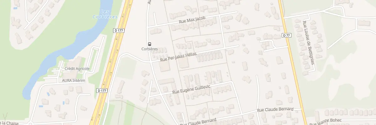 Plan du 19 Rue Per-Jakez Hélias à Bruz