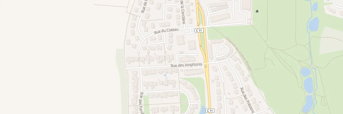 Plan du 6 Rue des Amphores à La Mézière